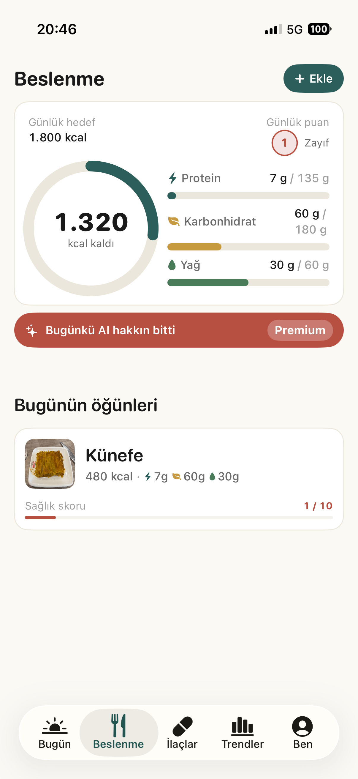 Yemek detay